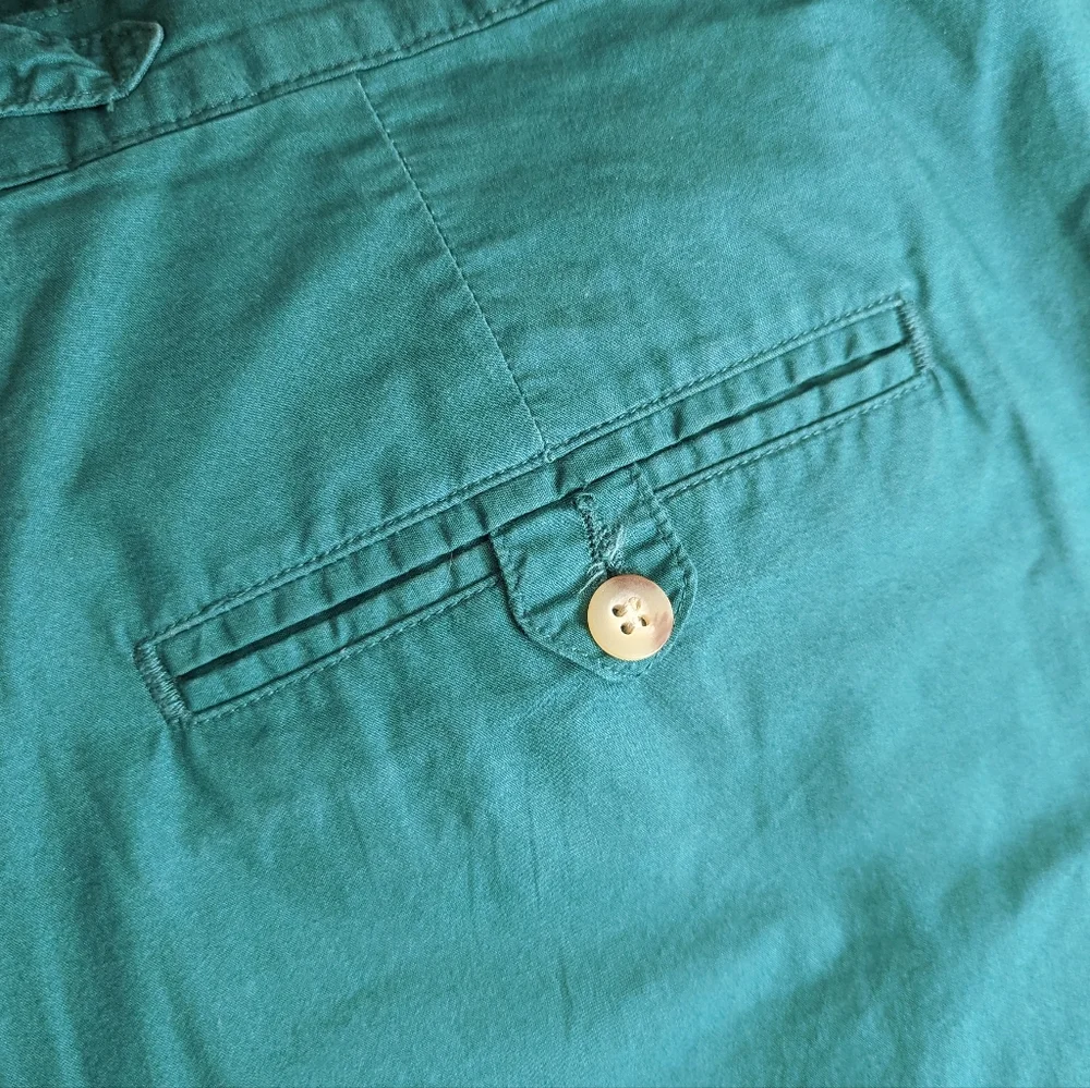 Vintage Polo Ralph Lauren Men's Green Lightweight Cotton Chino Pants 34x34 - Picture 8 of 9